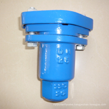 Ductile cast iron air released valve for potable line system